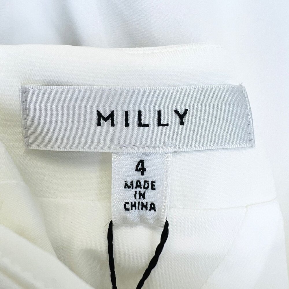 NWT MILLY Penelope Halter Neck Cady Dress US 4 - Picture 12 of 15